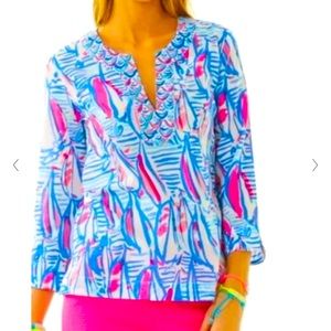 Lilly Pulitzer Amelia island tunic top